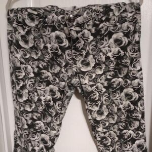 Floral Print Pants